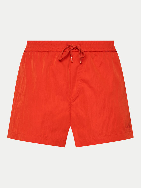 Calvin Klein Swimwear Calvin Klein Swimwear Kopalne hlače KM0KM01048 Rdeča Regular Fit