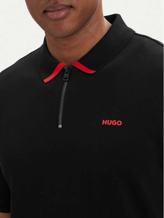 HUGO HUGO Poloshirt Dalomino 50511721 Schwarz Regular Fit