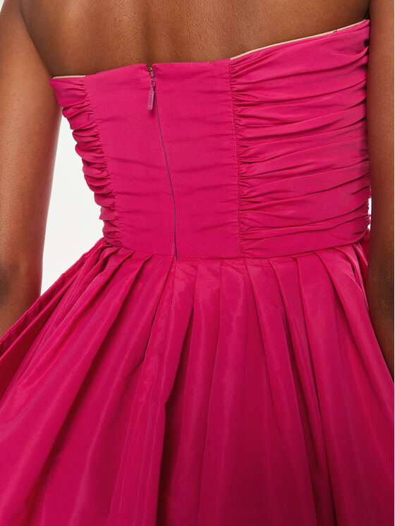 PINKO Pinko Kokteiļkleita Fiamma 101589 Y3LE Rozā Regular Fit