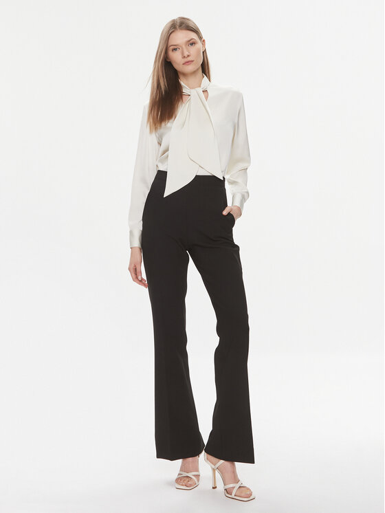 Calvin Klein Calvin Klein Halenka K20K206890 Écru Regular Fit