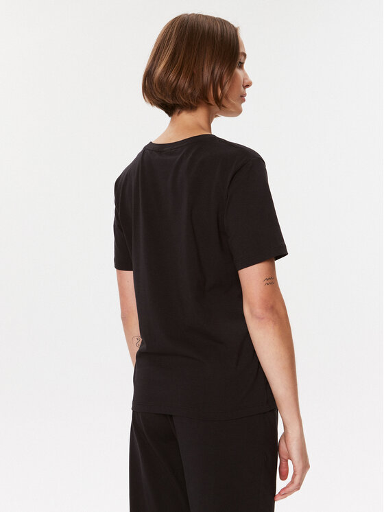 BOSS Boss Koszulka piżamowa 50500326 Czarny Regular Fit