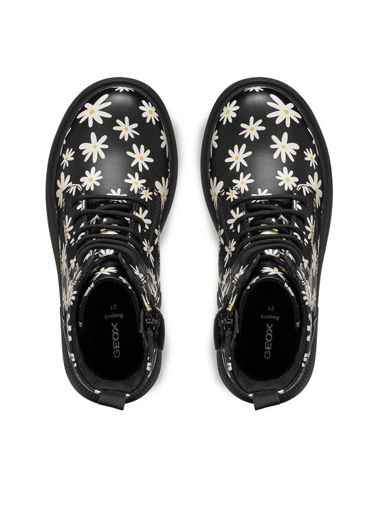 Geox Geox Auliniai batai J Eclair Girl J049QD 00004 C9B1M S Juoda