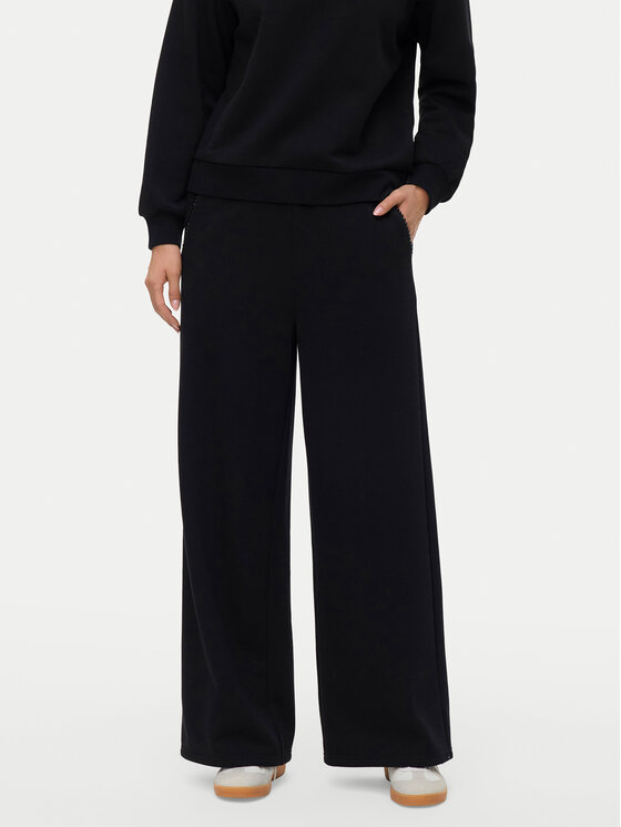 Vero Moda Vero Moda Pantaloni trening Daisy 10338102 Negru Wide Leg