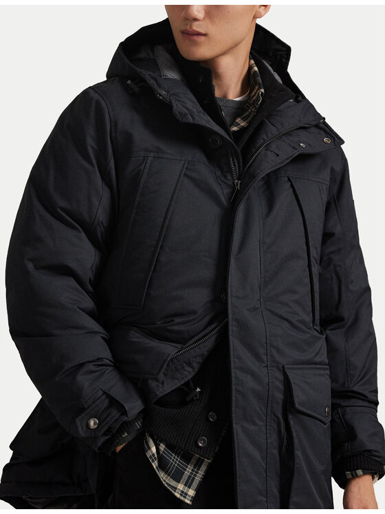Polo Ralph Lauren Polo Ralph Lauren Παλτό χειμωνιάτικο 710968114002 Μαύρο Regular Fit