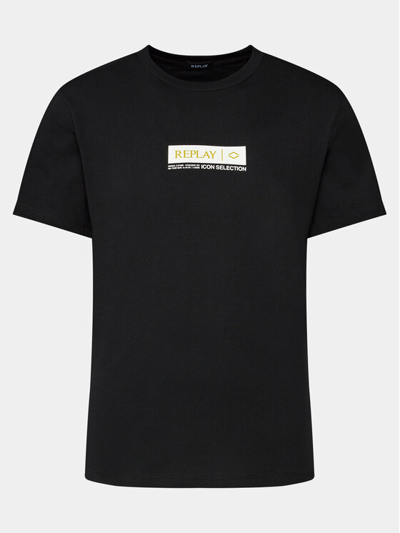 REPLAY Replay Тишърт M6755.000.2660 Черен Regular Fit