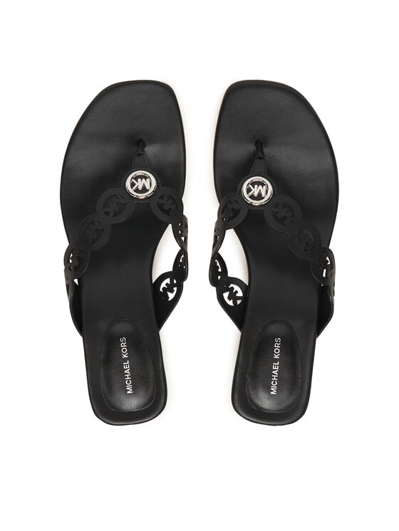 MICHAEL Michael Kors MICHAEL Michael Kors Flip flop Janie Mid Thong 40S6JNMS1L Negru