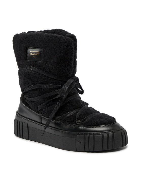 Gant Gant Μπότες Χιονιού Snowmont Mid Boot 27541370 Μαύρο