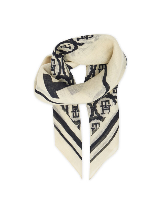 Tommy Hilfiger Tommy Hilfiger Tuch Beach Summer Linen Square AW0AW16029 Beige