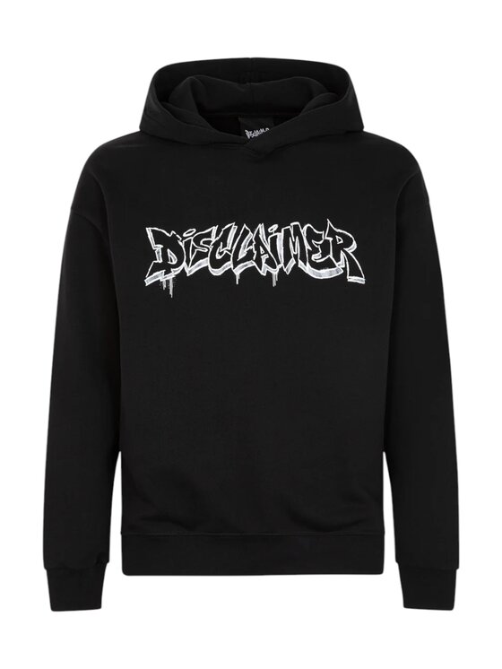 DISCLAIMER DISCLAIMER Felpa 24ids54518 Nero Regular Fit