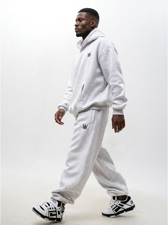 Jigga Wear Jigga Wear Dres Luźny Baggy Komplet 131522 Czarny Oversize
