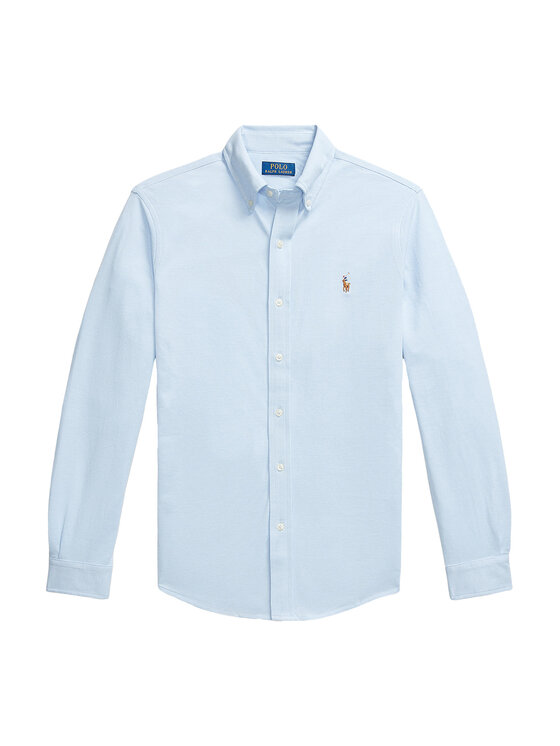 Polo Ralph Lauren Polo Ralph Lauren Πουκάμισο 710932545013 Γαλάζιο Slim Fit