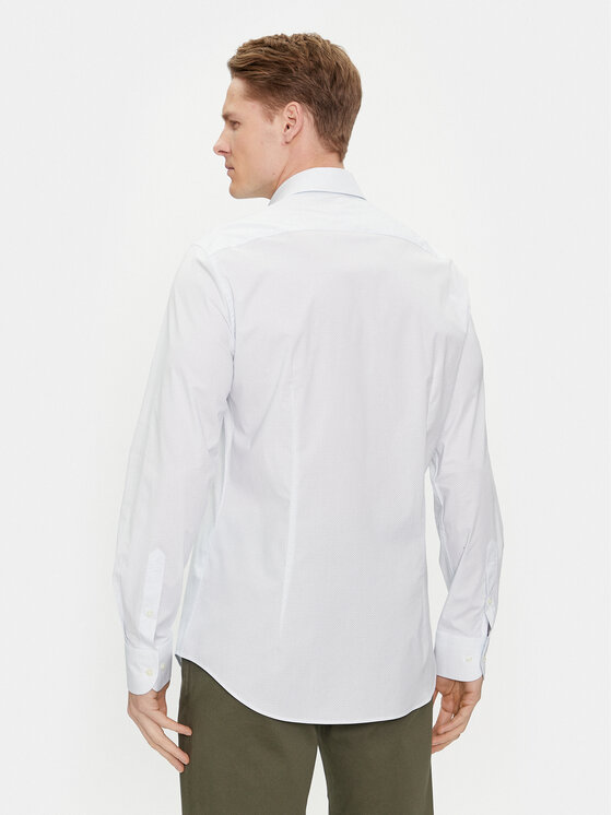 Tommy Hilfiger Tommy Hilfiger Koszula MW0MW34629 Niebieski Slim Fit