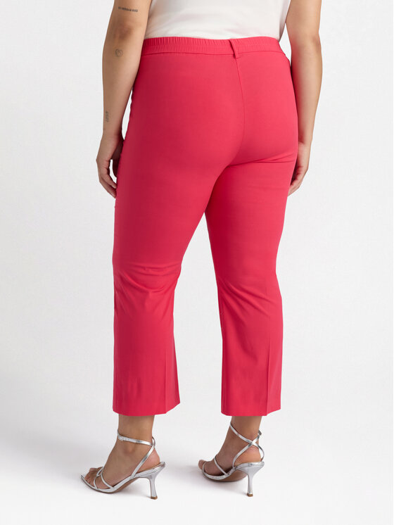 Fiorella Rubino Fiorella Rubino Pantaloni di tessuto P140L002113N019 Rosso Cropp Fit