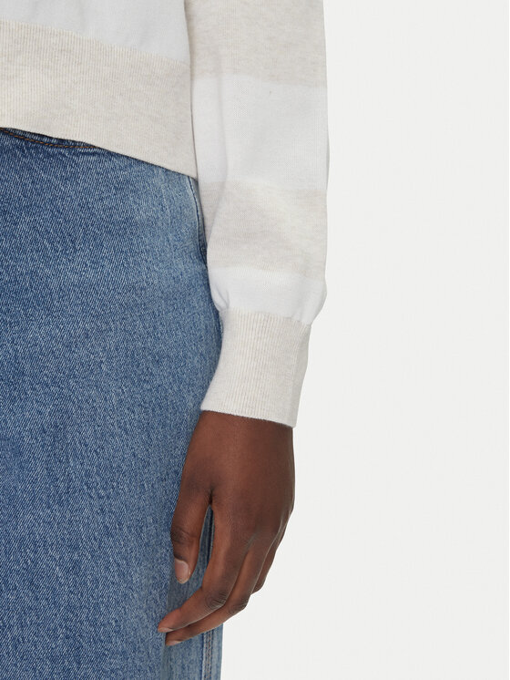 Tommy Jeans Tommy Jeans Cardigan DW0DW20968 Bej Relaxed Fit