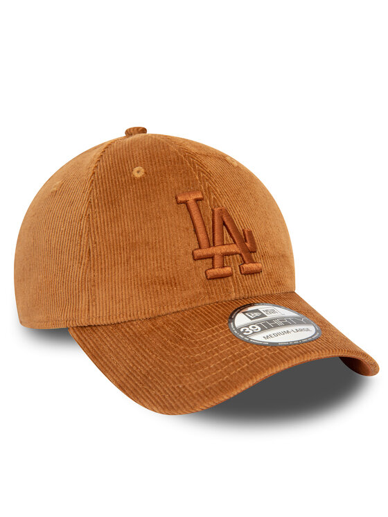 New Era New Era Шапка с козирка Cord 3930 La Dodgers 60435065 Кафяв