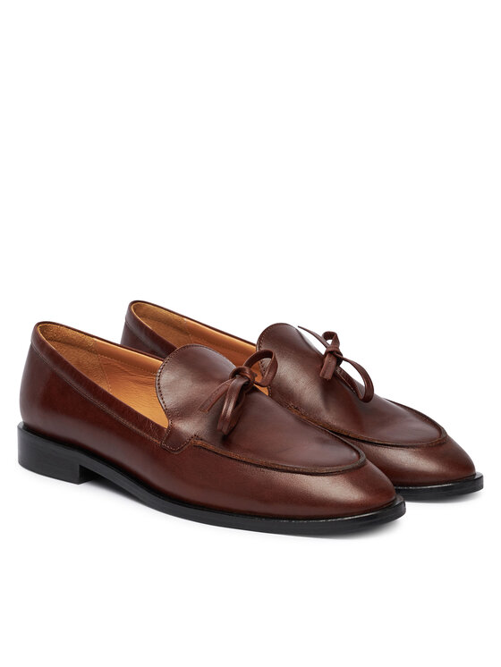Balagan Balagan Loafersy Raphel Brązowy