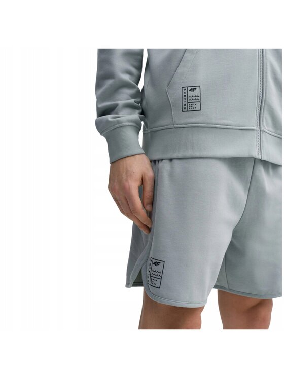 4F 4F Szorty TSHOM074 Zielony Comfortable Fit