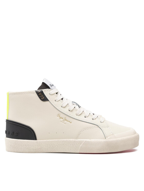 Pepe Jeans Sneakers Kenton Vintage Boot PLS31408 Alb