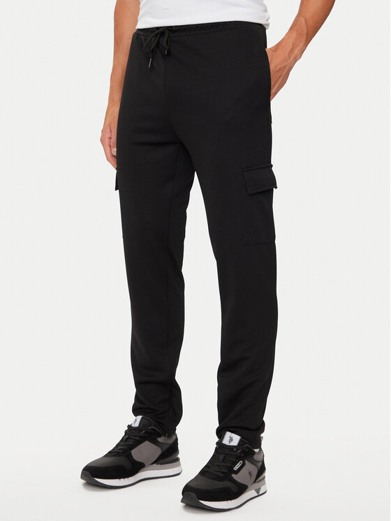 Brave Soul Teplákové nohavice MJB-675BECKER Čierna Regular Fit