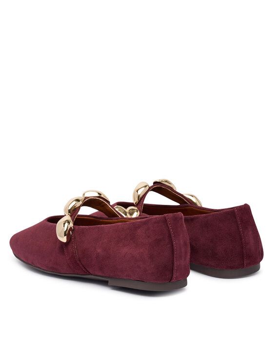 Steve Madden Steve Madden Baleríny Poppin 11005437 Fialová