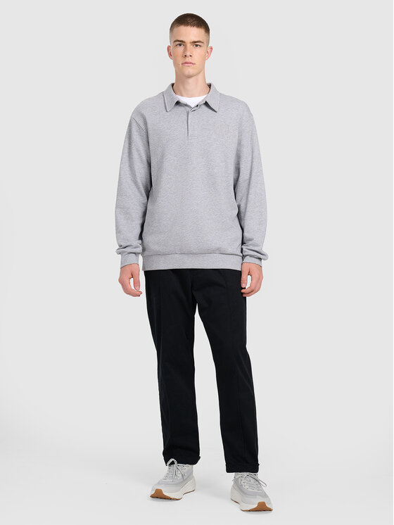 4F 4F Bluza MIDSHOP Szary jasny Regular Fit