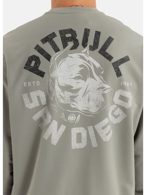 PITBULL PITBULL Bluza DOG SD Zielony Regular Fit