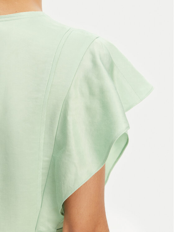 BOSS BOSS Rochie de vară Deliniara 50537402 Verde Regular Fit