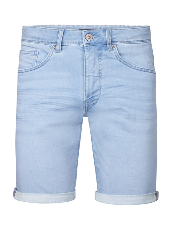 Petrol Industries Petrol Industries Джинсові шорти M-ROS-SHO001 Голубий Slim Fit
