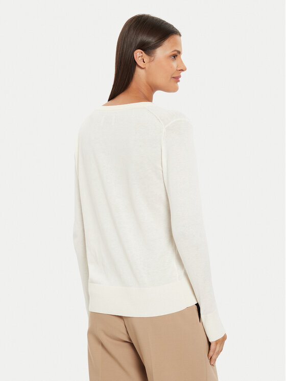 Gant Gant Sveter 4803187 Écru Regular Fit