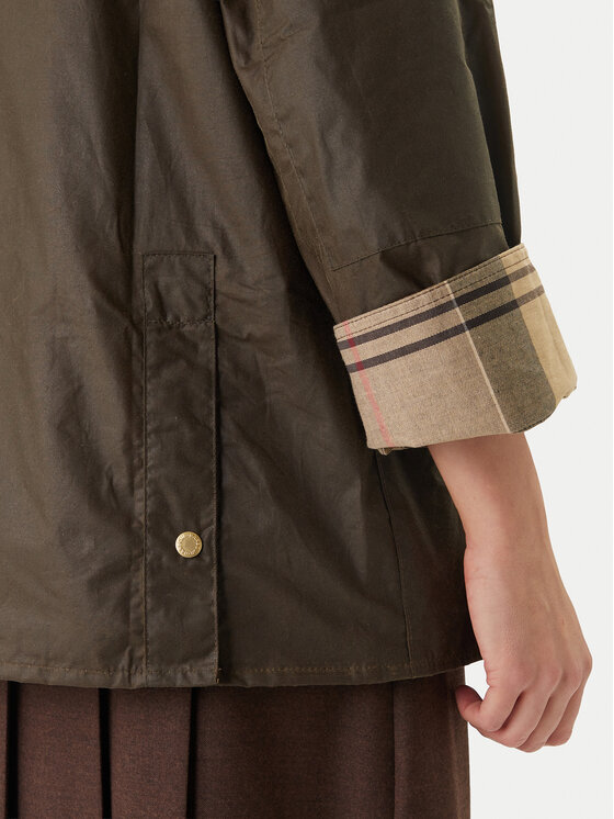 Barbour Barbour Bunda pro přechodné období Argill Wax LWX1532BR51 Hnědá Regular Fit