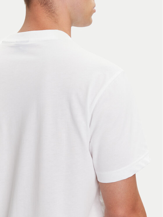 Karl Lagerfeld Jeans Karl Lagerfeld Jeans T-särk A3M17002 Valge Regular Fit