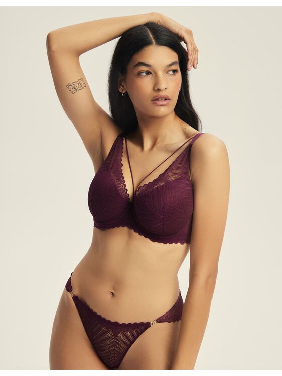 Esotiq Esotiq Biustonosz push-up 44220 Brązowy