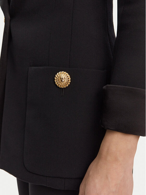 Balmain Balmain Піджак DF1SE095ME54 Чорний Regular Fit