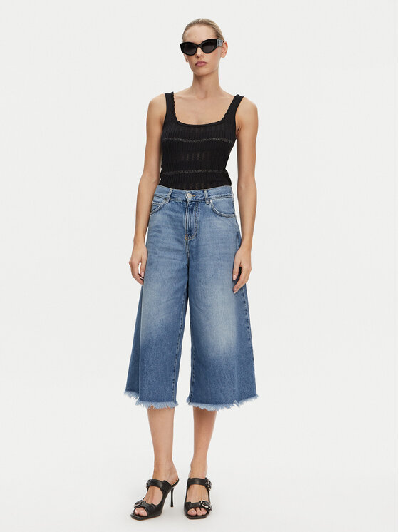 PINKO PINKO Τοπ 104736 A2FC Z99 Μαύρο Regular Fit
