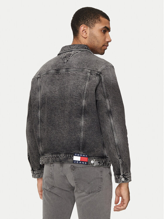 Tommy Jeans Tommy Jeans Τζιν μπουφάν Isaac DM0DM19362 Γκρι Regular Fit