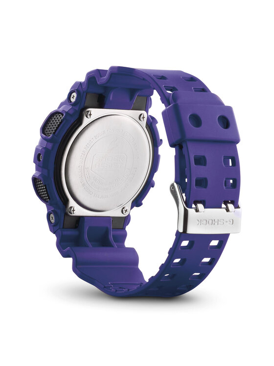 G-Shock G-Shock Zegarek GA-140-6AER Fioletowy