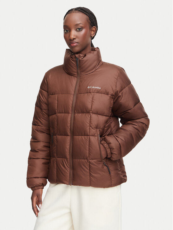 Columbia Columbia Winterjacke Puffect™ III Full Zip 2171251 Braun Regular Fit
