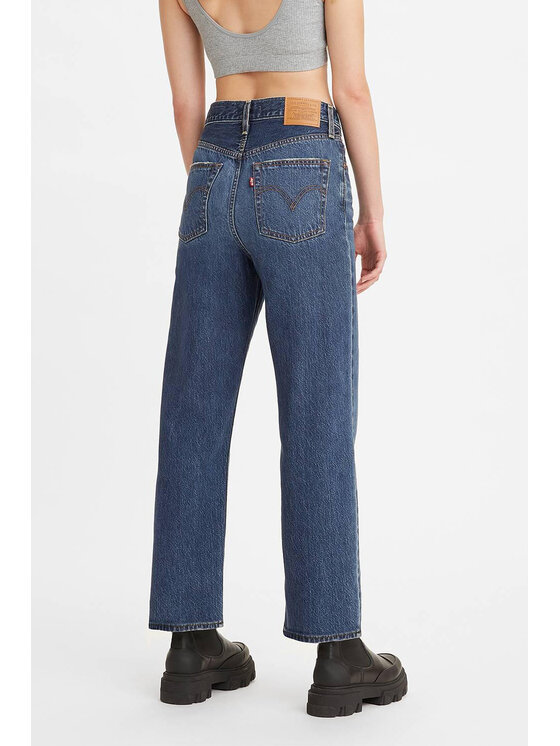 Levi's® Levi's® Jeans RIBCAGE STRAIGHT ANKLE Blu Straight Fit