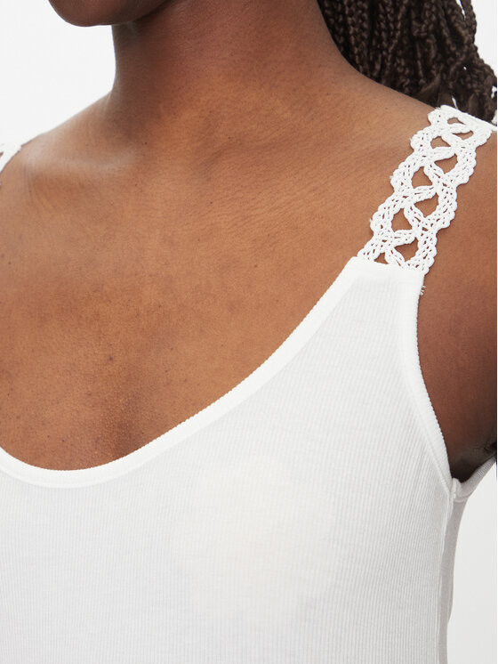 Morgan Morgan Top 251-DOUBI Bianco Slim Fit