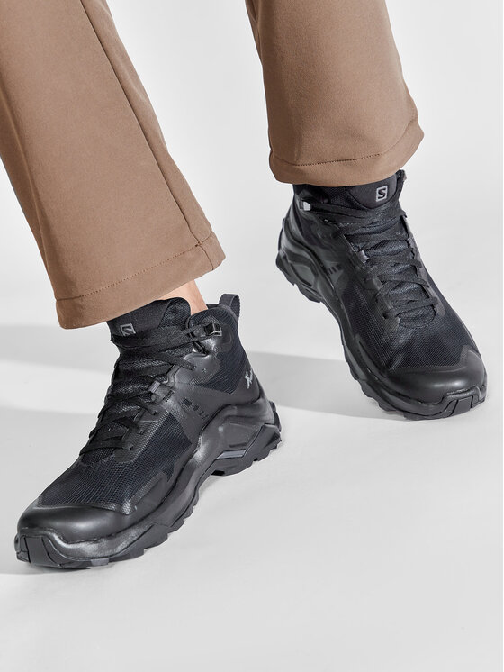 Salomon Salomon Παπούτσια πεζοπορίας X Raise 2 Mid Gtx GORE TEX 415988 Μαύρο