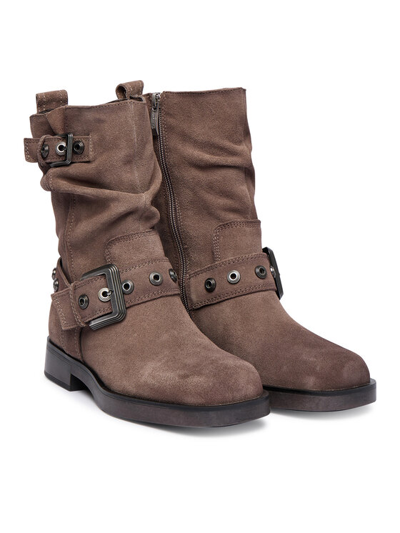 Tamaris Tamaris Polokozačky 1-25472-45 Hnědá