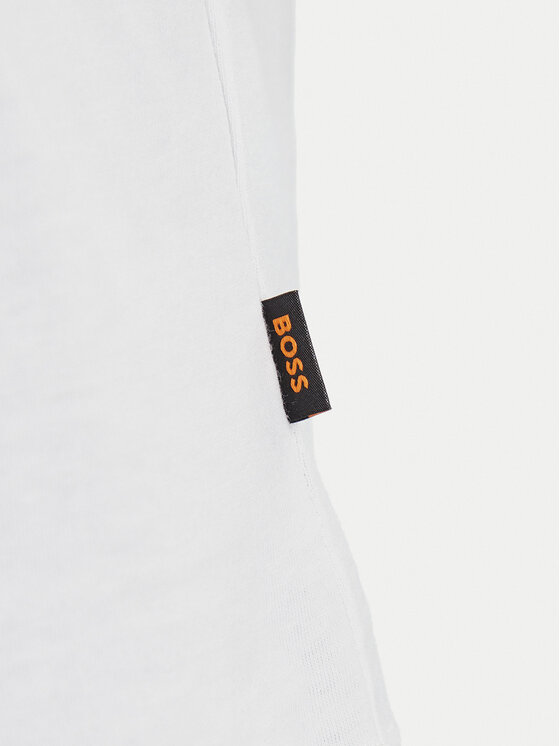 BOSS BOSS T-Shirt Te_Animali 50546362 Biały Regular Fit