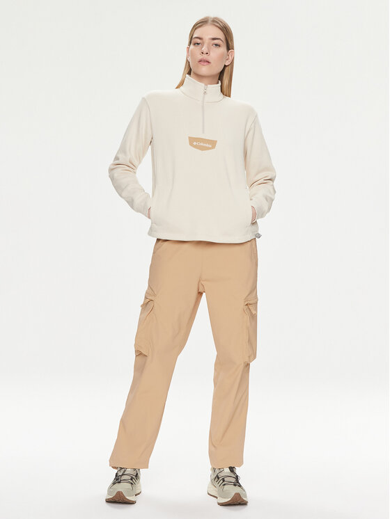 Columbia Columbia Felpa Lodge™ 2073531 Écru Relaxed Fit