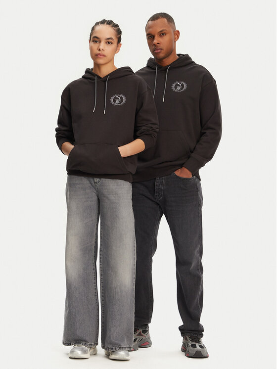 Puma Puma Μπλούζα Unisex Harry Potter 630093 Μαύρο Relaxed Fit