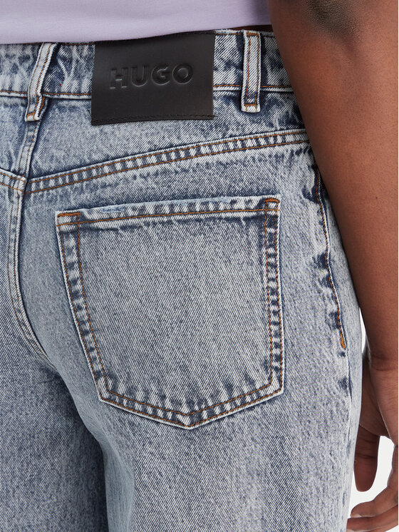 HUGO HUGO Blugi 50556481 Albastru Regular Fit