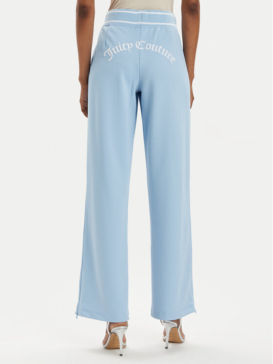 Juicy Couture Juicy Couture Spodnie dresowe Kurt JCSBJ224418 Błękitny Regular Fit