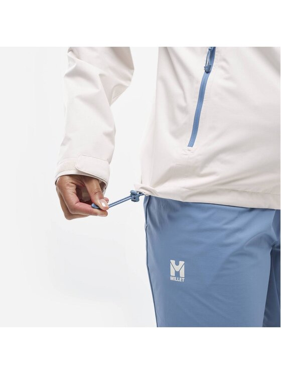 Millet Millet Kurtka przeciwdeszczowa Fitz Roy Jkt W Écru Regular Fit