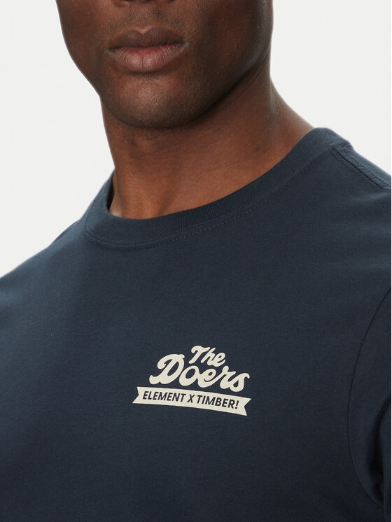 Element Element T-Shirt ELYZT00520 Dunkelblau Regular Fit