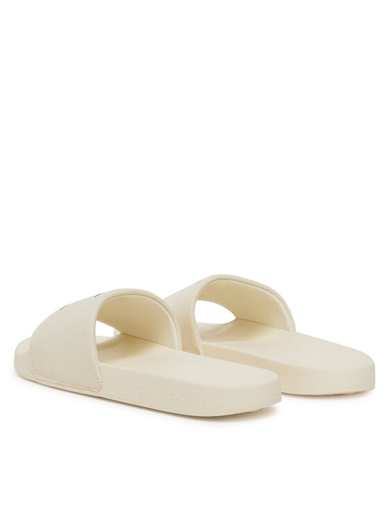 Calvin Klein Jeans Calvin Klein Jeans Japonki Slide Monogram Wn Logo Ck YW0YW01967 Beżowy