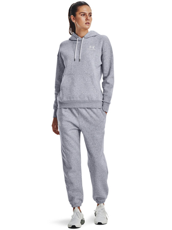 Under Armour Under Armour Долнище анцуг Essential Fleece Joggers 1373034 Сив Regular Fit